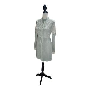 Altar'd State Soft Green Long Sleeve Dress